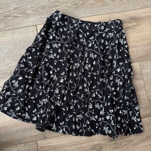 Basic Editions Floral Skirt
